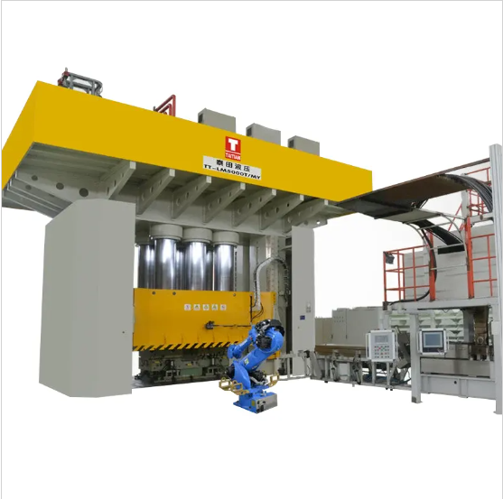 Introduction of 5000Tons Hydraulic Composites Molding Press