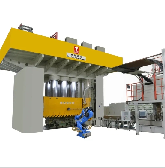 Introduction of 5000Tons Hydraulic Composites Molding Press